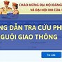 Cách Tra Cứu Thông Tin Phương Tiện