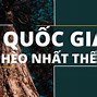 Top 20 Quốc Gia Nghèo Nhất Thế Giới